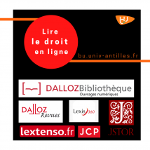 Etudiants en droit, votre BU vous accompagne avec des conseils et ressources en ligne ! Lire le droit en ligne avec Dalloz, Lexis, JStor, lextenso etc.